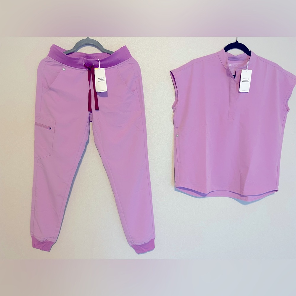 women's Dusk Zamorm Pants - XS / Rafaela- Oversized Scrub Top - XS / Dusk